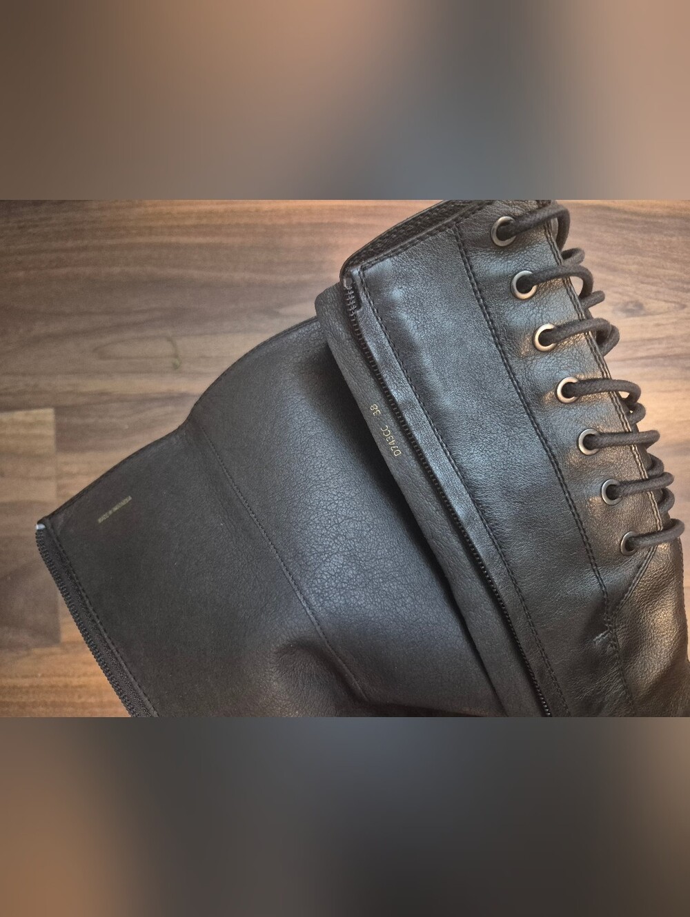 GEOX Respira Leather Knee-High Boots - Picture 10 of 16
